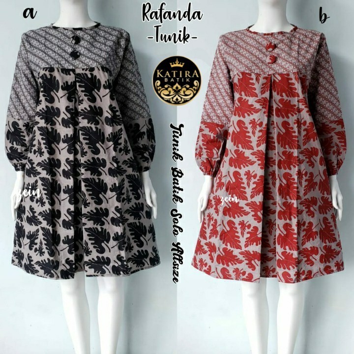 SUPER JUMBO LD 130 TUNIK RAFANDA TUNIK ZEGA PARANG BIG SIZE PLUS SIZE BATIK PREMIUM WUDHU FRIENDLY S