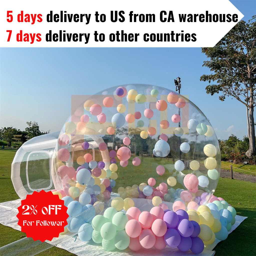 Free Shipping Inflatable Bubble Tent Inflatable Balloon Bubble House Children's Party Children's Bub