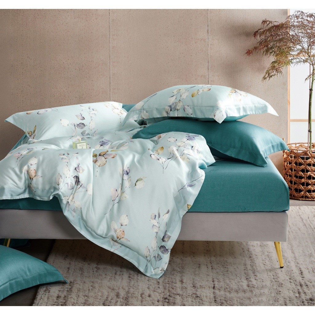 Picasso Sprei Bedcover Botanic Tencel Green Light