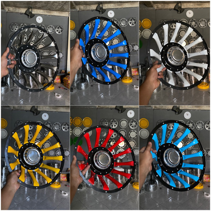 WILDOP SPIDER PIPA RING 16 WELDOP BELAKANG TRUK DOUBLE / HDX BAHAN PIPA BESI RING 16