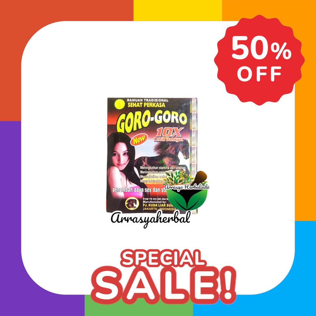 Diskon Harga Special Jamu Goro Goro 10X