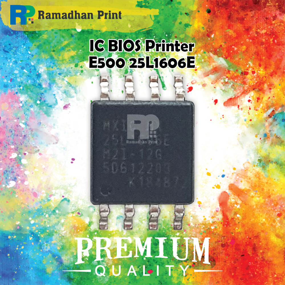 IC BIOS Can E500 25L1606E, Resetter Firmware Printer Can E500, IC Mainboard E500 New