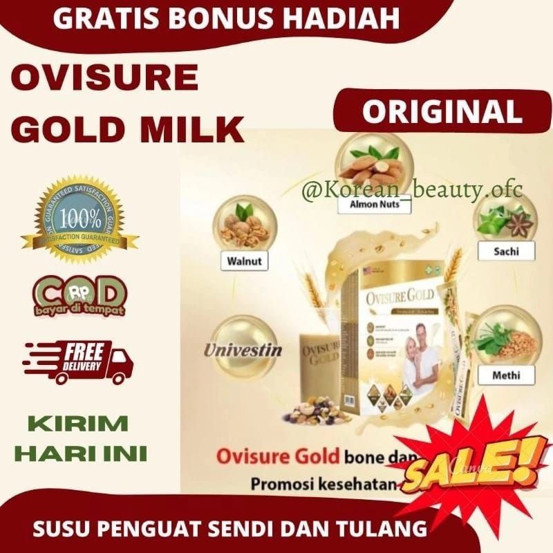 

ORIGINAL 100% OVISURE GOLD ASLI ORIGINAL SUSU BUAT TULANG DAN SENDI