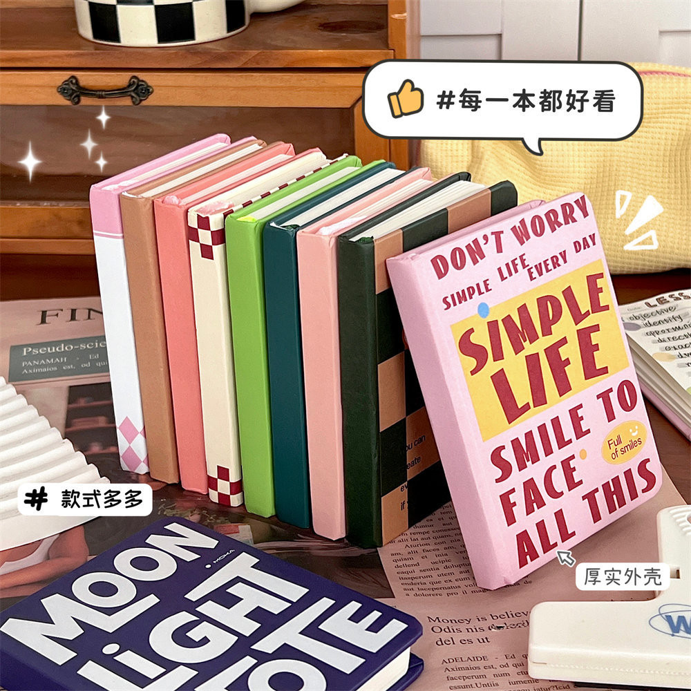 

Cici A7 buku catatan retro Amerika baru buku catatan saku pelajar mini portabel
