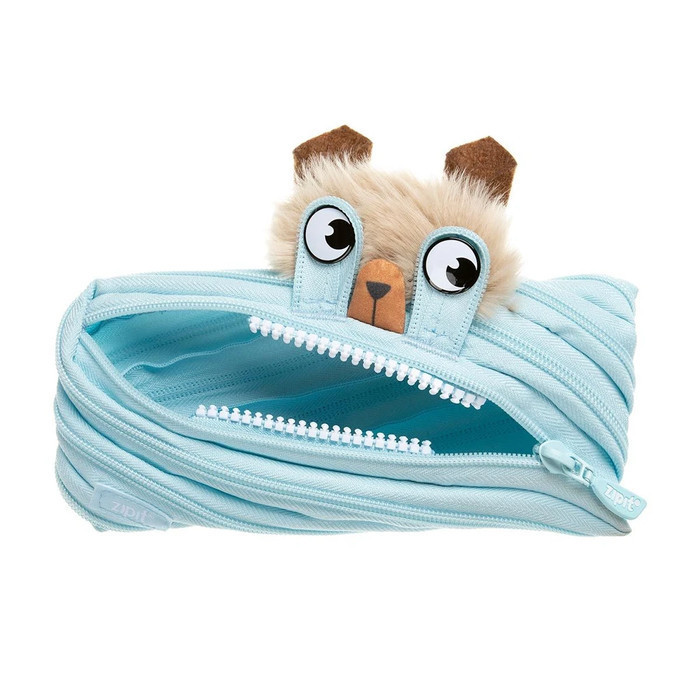 

Pouch Lucu / Tempat Pensil - Zipit Lola Pouch - Biru Muda