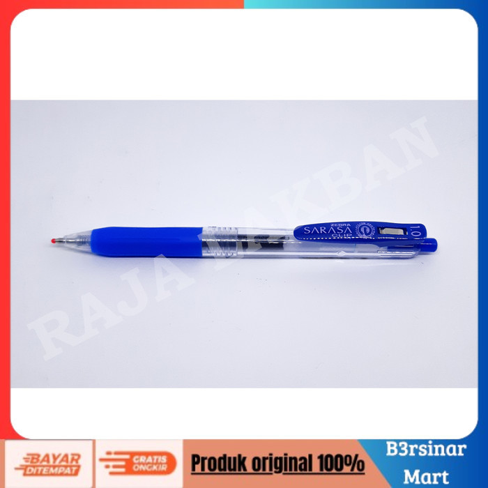 

[COD] DISKON Pulpen ZEBRA Sarasa 1.0 Black / Hitam / Blue / Biru Biru Berkualitas