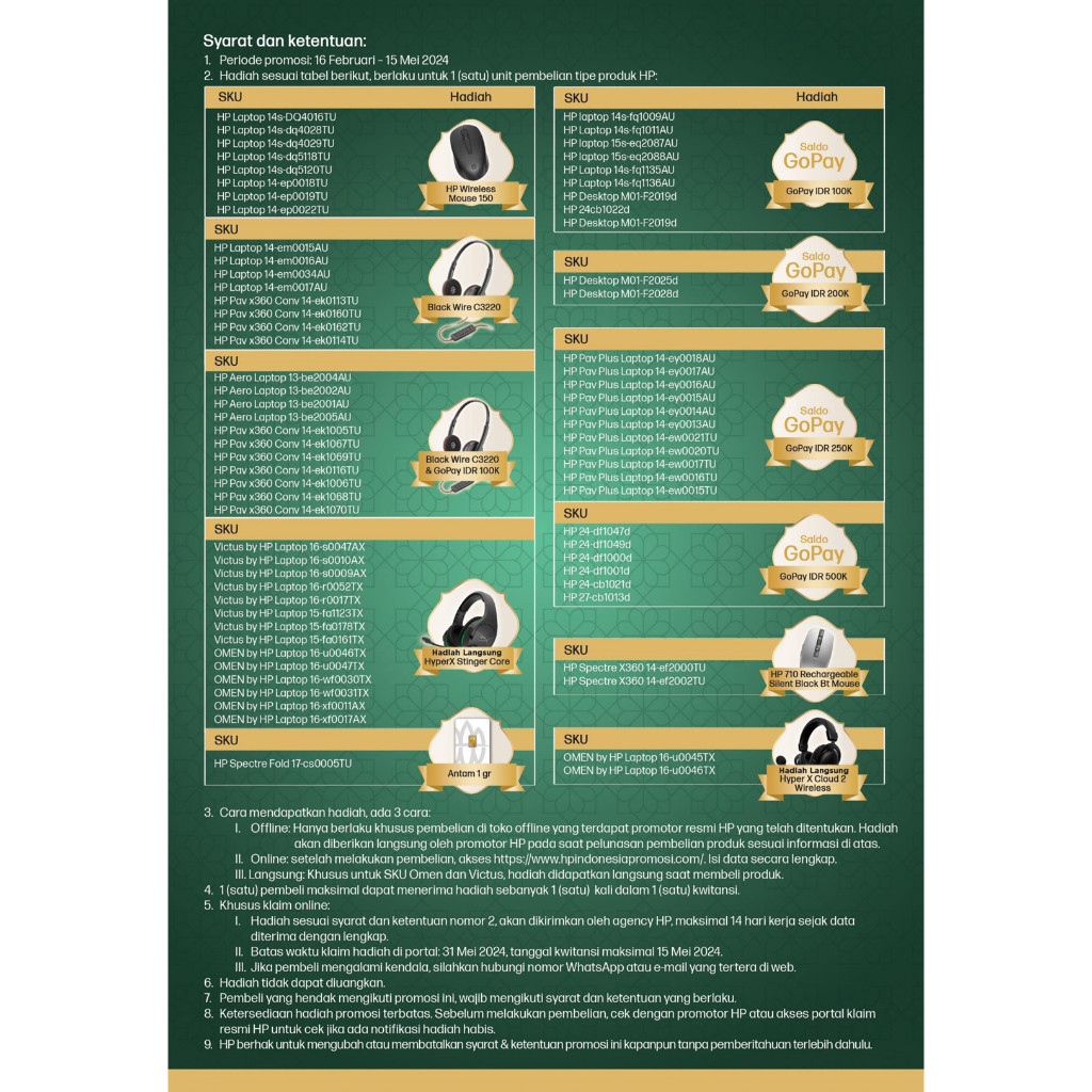 Baru Laptop HP 14s-fq1135AU/fq1136AU Ryzen 5 5500U 512GB SSD 8GB IPS Win11
