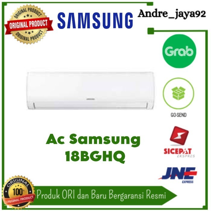 Ac dinding Samsung 2pk Standard Watt AR-18BGHQ