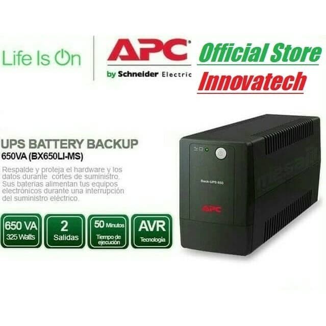UPS APC BX650Li-MS 650VA/325W