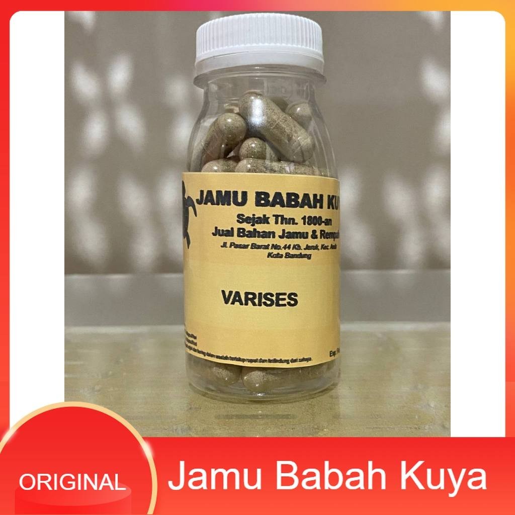 

Jamu Babah Kuya - Varises (50 Kapsul) Herbal