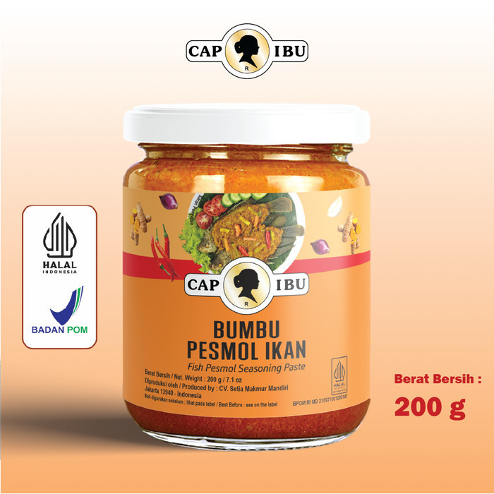 

Bumbu Instan- Bumbu Pesmol Ikan Cap Ibu - 200 gram