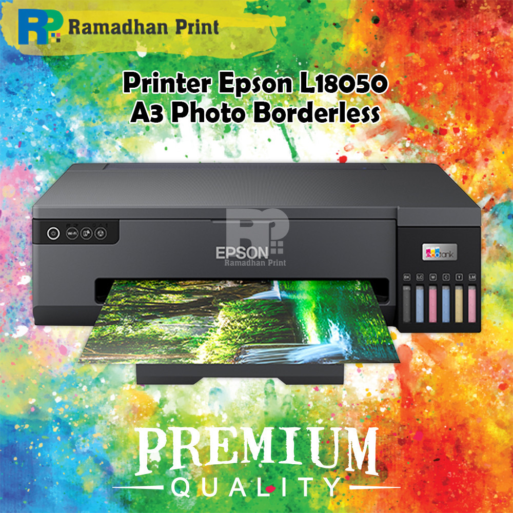 Printer Epsn L1800 / L18050  Print A3+ GARANSI RESMI A3 INFUS Ori Original