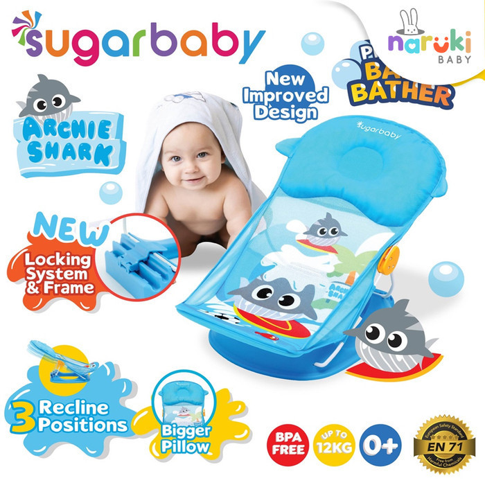 Sugarbaby Baby Bather Tempat Mandi Bayi Kursi Mandi Bayi Sugar Baby - Sugar Friend