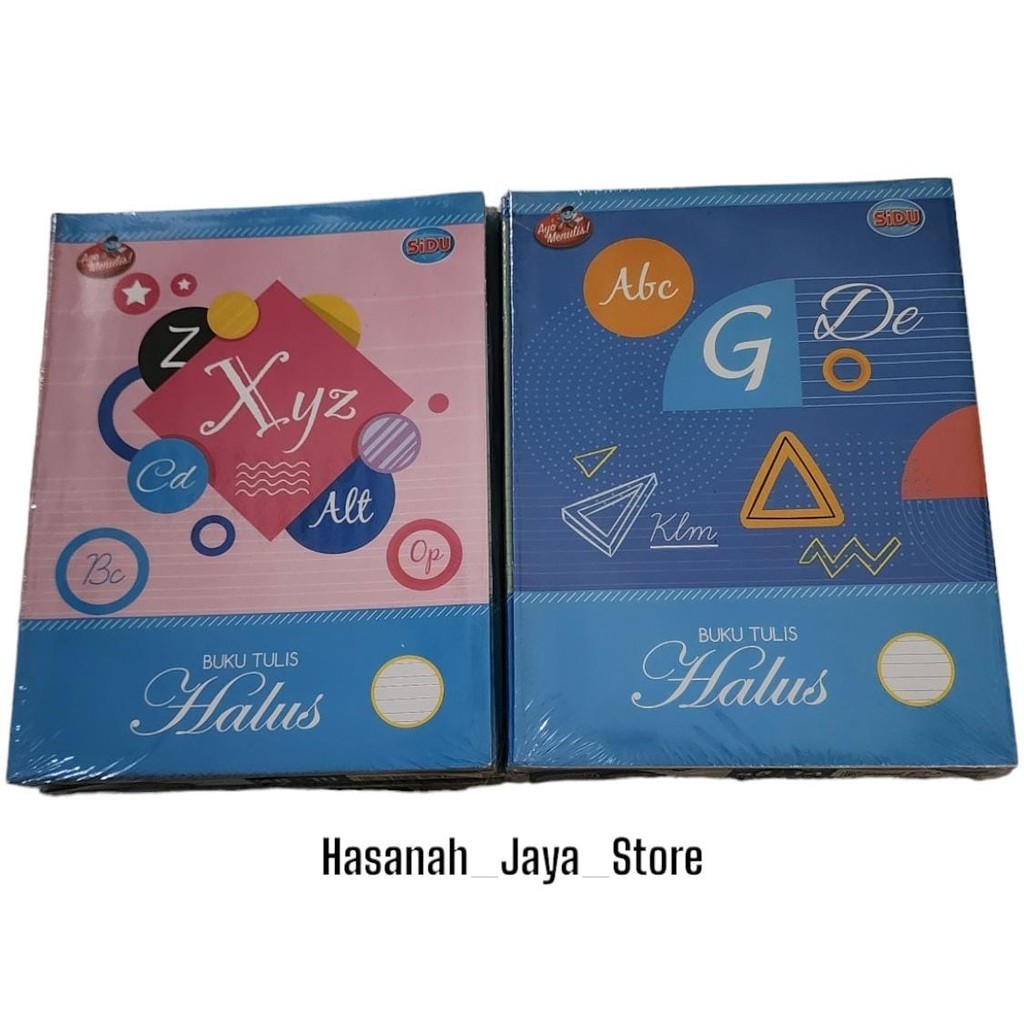 

BUKU TULIS HALUS SIDU 38 LEMBAR - PER PACK