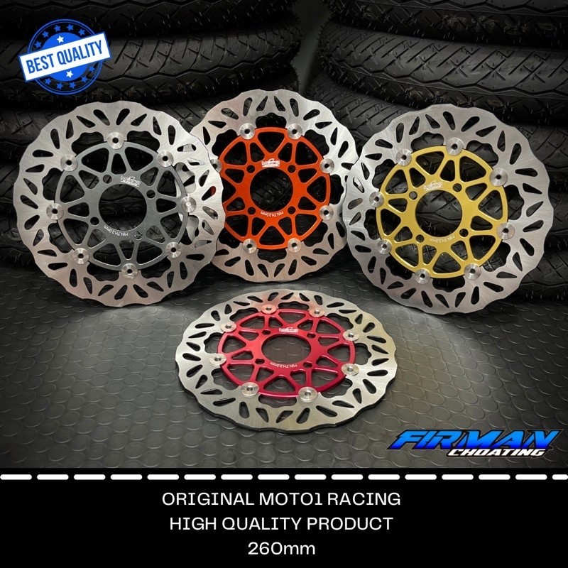 Diskbrike piringan cakram moto 1 moto1 260mm floating Beat Vario scoopy spacy