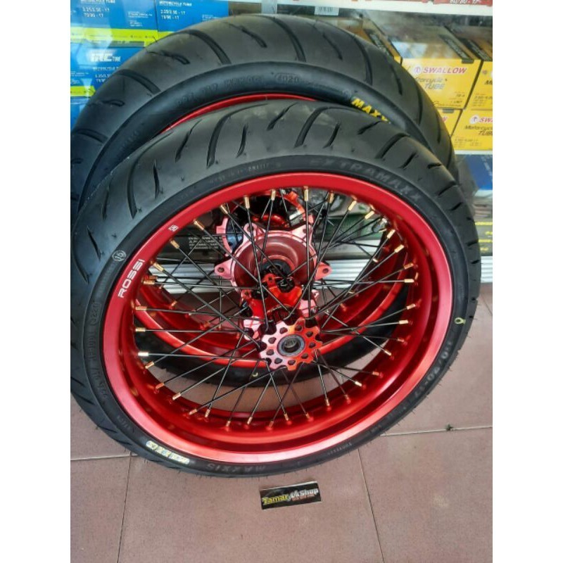ban set paket supermoto crf ban maxxis