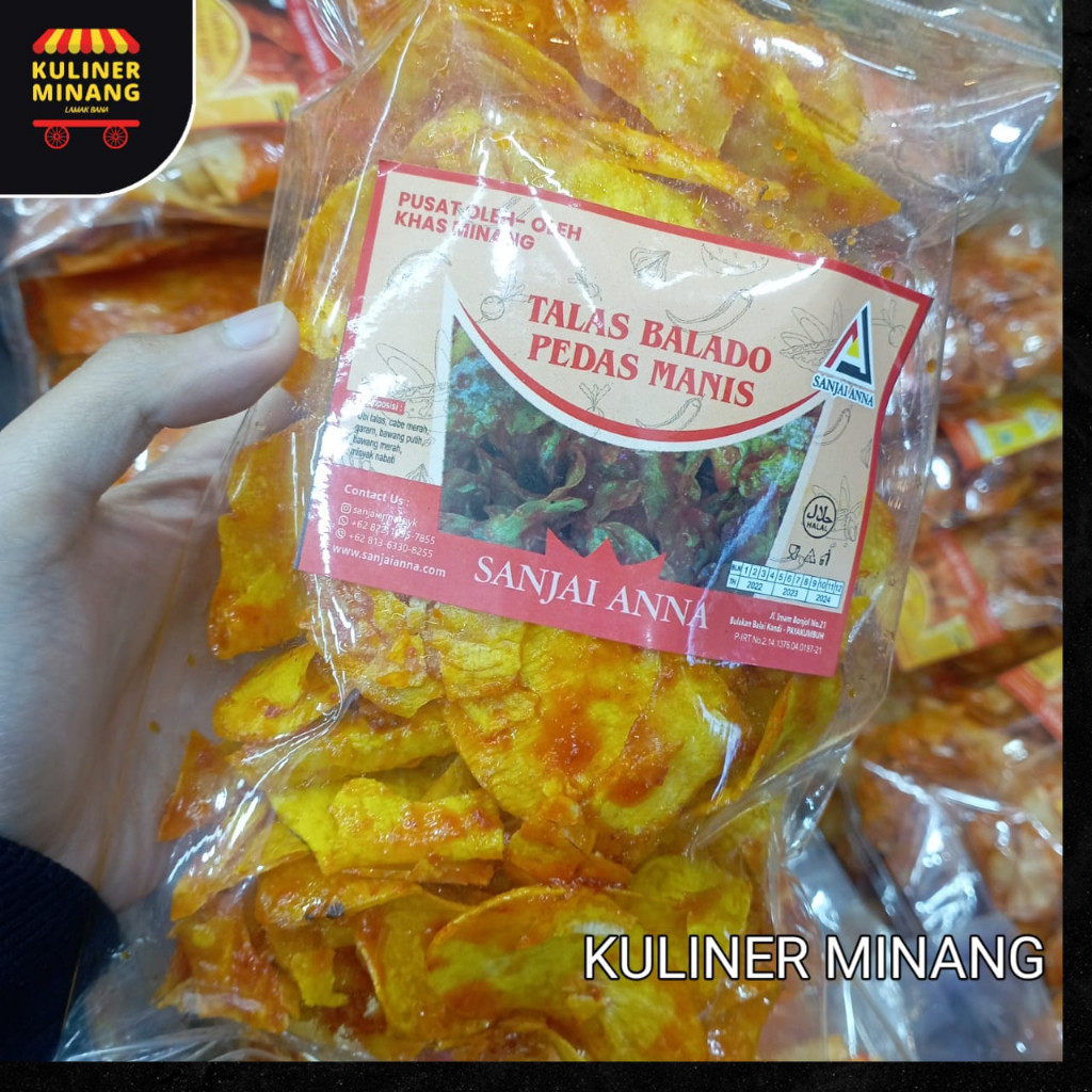 

Keripik Talas Balado X Pedas Manis 3 Saudara Anna 250g