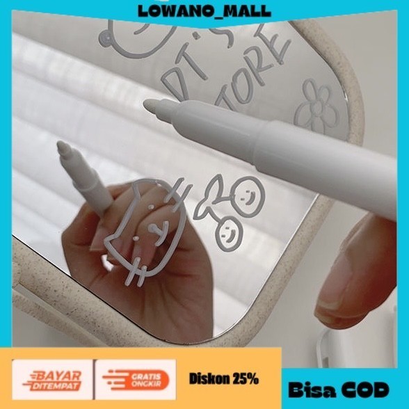 

[[BEST QUALITY]] TERLARIS Marker Papan Tulis Tinta Putih Whiteboard White Marker WHITE MARKER COD