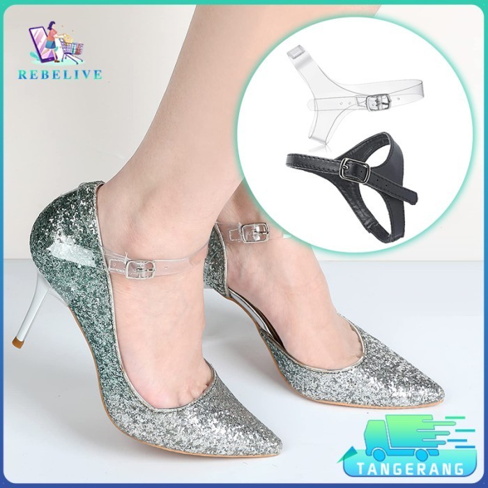 Tali Sepatu Hak Tinggi Heels Strap Kaitan Tali Sepatu Hak Strap - Hitam