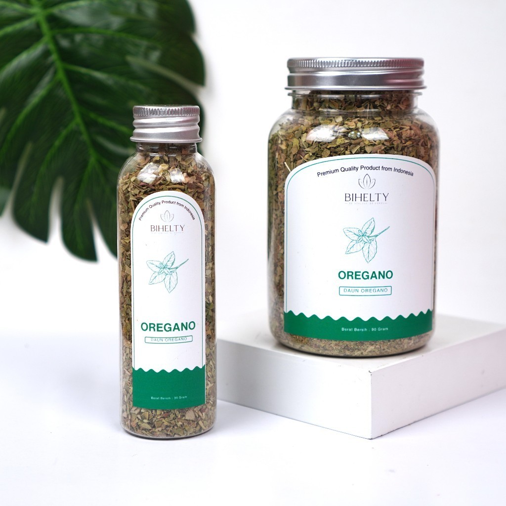 

Bihelty Daun Oregano Bubuk Kering Kasar Oregano Leaves Dried 100% Asli & Murni