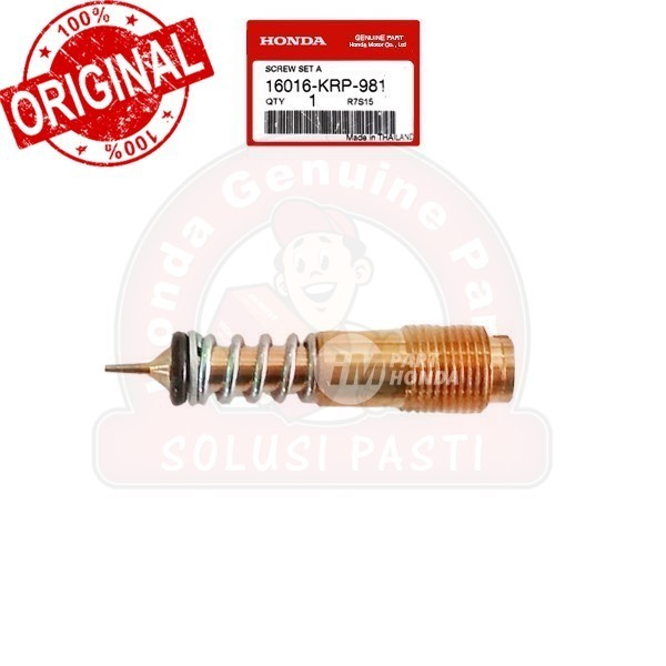 Original  Baut Setelan Angin Megapro Monoshock Karbu 16016-KRP-981 16016KRP981 Jaminan 100% Asli Hon