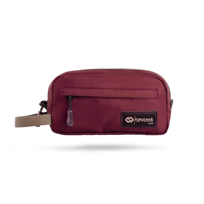 

TEMPAT PENSIL EIKO KOTAK PENSIL PENCIL CASE ANAK ATK SEKOLAH KULIAH - MAROON