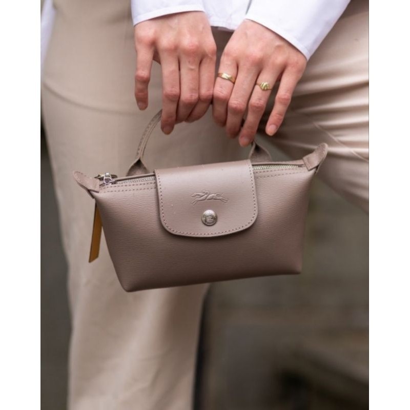 LC Le Pliage City Cosmetic case with long strap Crossbody Bag Premium Quality