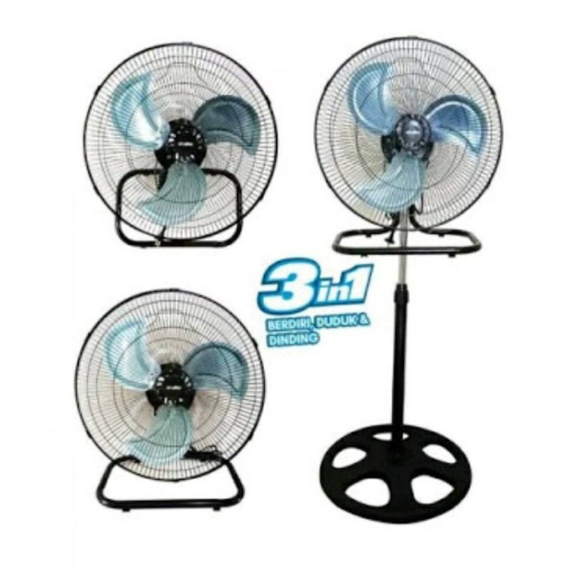KIPAS TD 18inch 3IN1  / KIPAS ANGIN BESI TORNADO 3in1 (P)