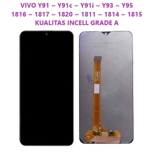LCD VIVO Y91 / Y91c / Y91i / Y93 / Y95 / 1816 / 1817 / 1820 / 1811 / 1814 / 1815 FULLSET LCD + TOUCH