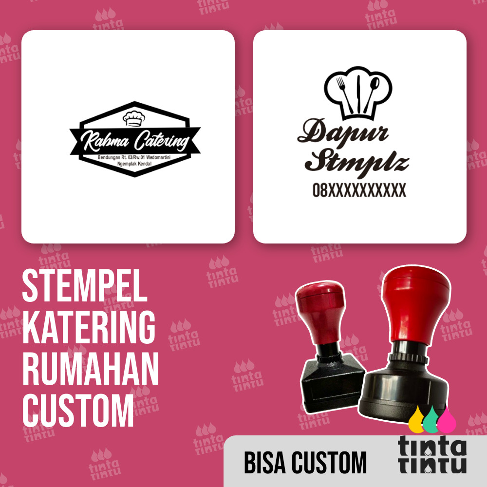 

Stempel Katering Rumahan Custom