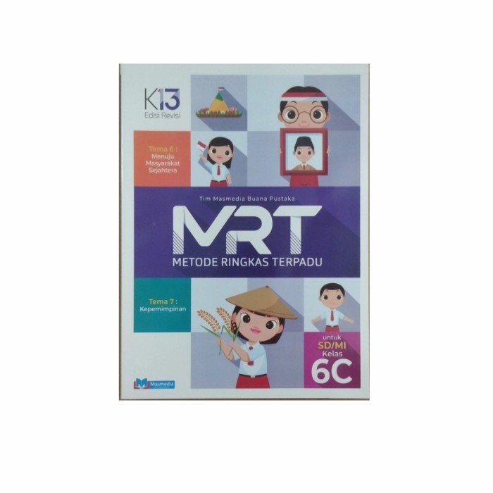 [PROMO MURAH] Buku MRT Kelas 6 Seri 6A 6B 6C 6D Metode Ringkas Terpadu Semester 1&2 - 6C
