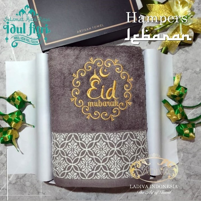 

(NEW) -Hampers Gift BOX Lebaran - Handuk NEW VALLETA Single edisi Idul Fitri - Paket SINGLE