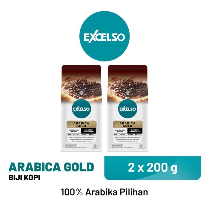 

Best-Promo EXCELSO Arabica Gold - Biji Kopi 2 x 200 gr