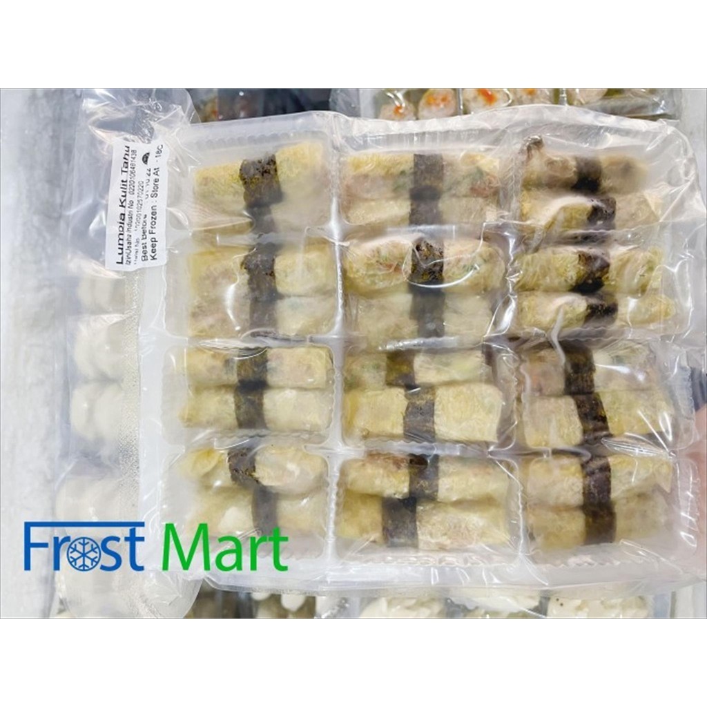 

Lumpia Kulit Tahu isi Udang dan Ayam 24Pcs