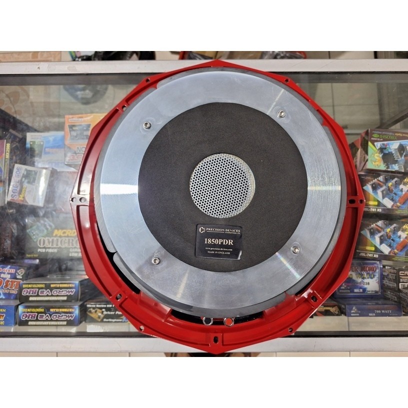 Komponen Speaker 18IN PRECISION DEVICES PD1850R PD1850 MERAH Double Damper Original