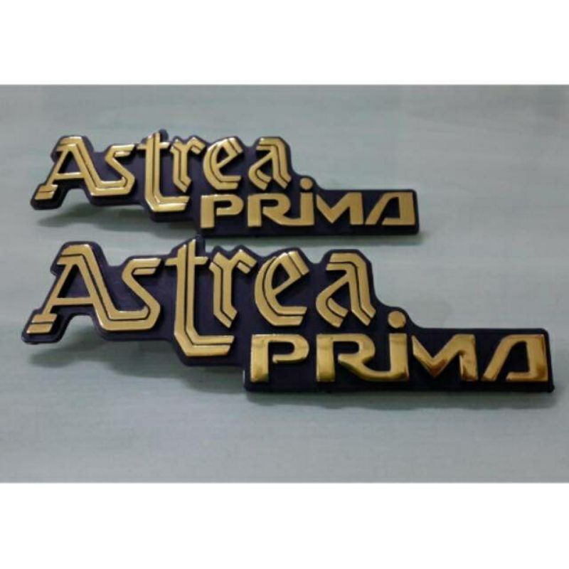 EMBLEM LOGO TUTUP ACCU HONDA ASTREA PRIMA