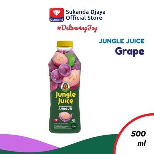 

Jungle Juice Minuman Jus Buah Grape 500 Ml