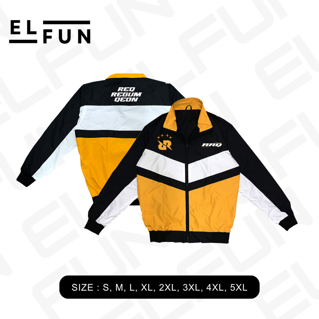 jacket RRQ Hoshi esport onic alter ego evos bigetron echo ap bren Oversize S M L XL XXL XXXL XXXXL X