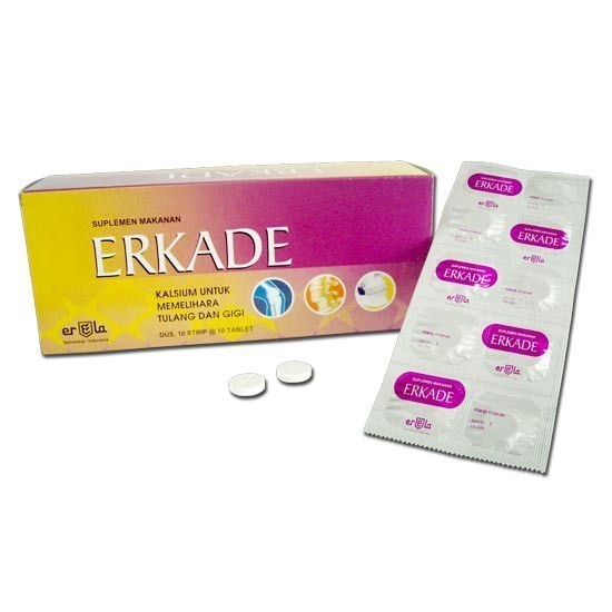 Erkade Strip - Suplemen Dalam Masa Pemulihan Patah Tulang, Bumil dan Menyusui - ALF06