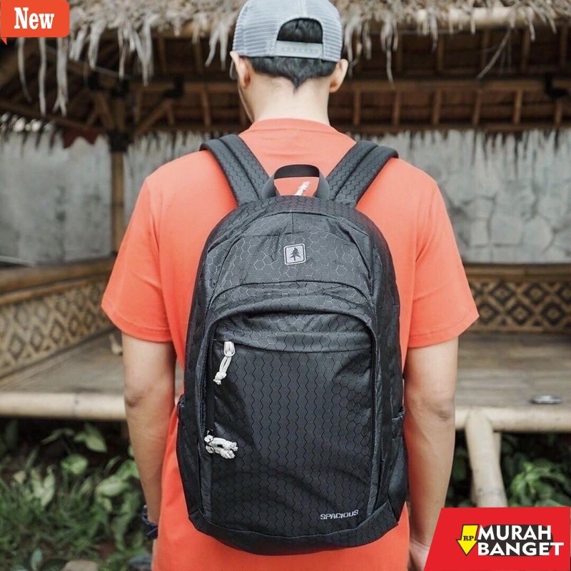 Tas Ransel Pria Kekinian TAS CONSINA SPACIOUS - tas ransel - tas sekolah - tas kuliah - tas laptop