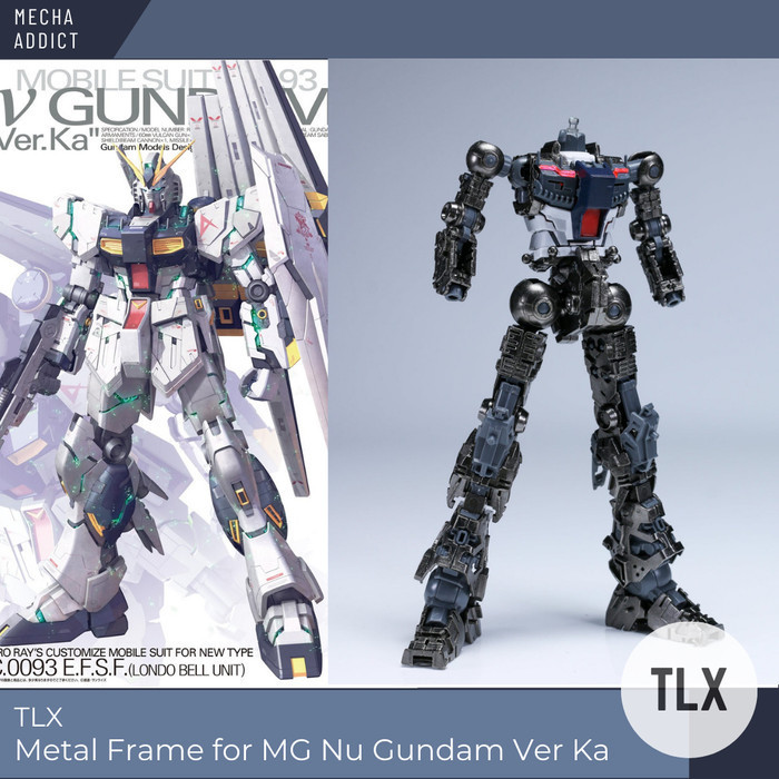 TLX Metal Frame Upgrade for MG Rx-93 Nu Gundam Ver Ka