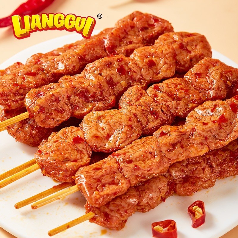 

[Penjual di jakarta]LIANGGUI CEMILAN VIRAL Snack Keripik YANG LAGI VIRALLATIAO SATAY Pedas SPICY FLAVOR BBQ FLAVOR