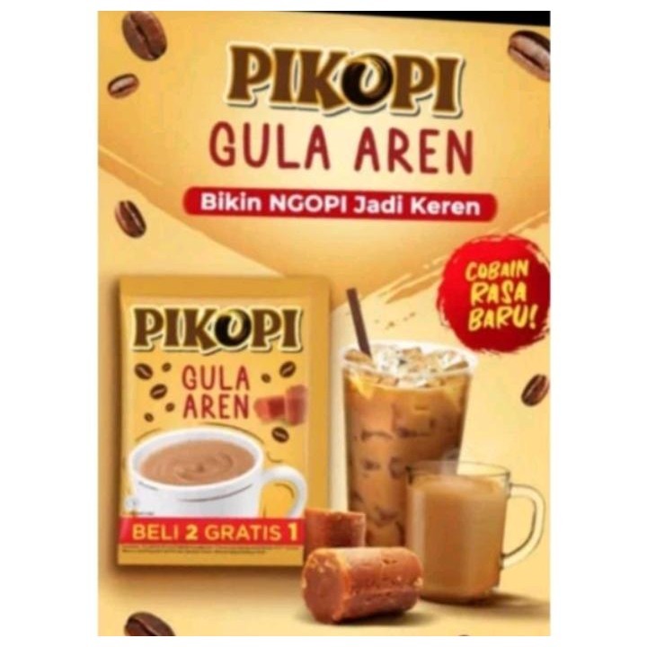 

A579-1 Sachet Pikopi Gula Aren 20gr Kopi Instan