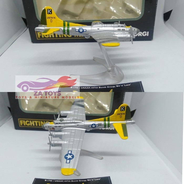 PTS99 Diecast Pesawat Tempur B-17G USAF Bomb Group Corgi Fighting Machine