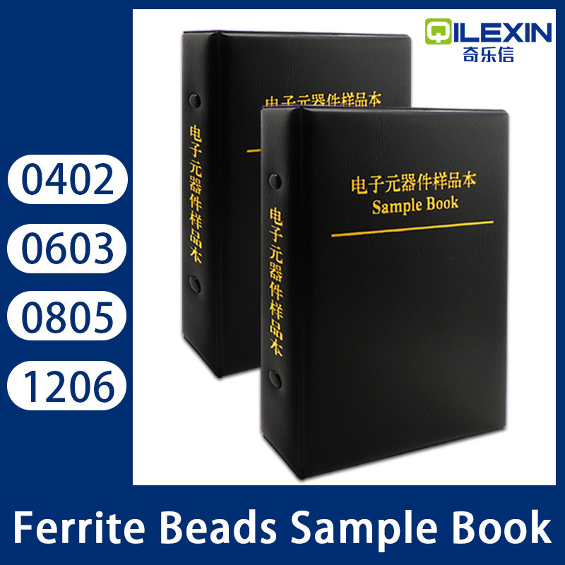 

Ferrite Bead Sample Book 0402 0603 0805 1206 SMD magnetic Laminated sheet magnetic beads sample book Sample Kit