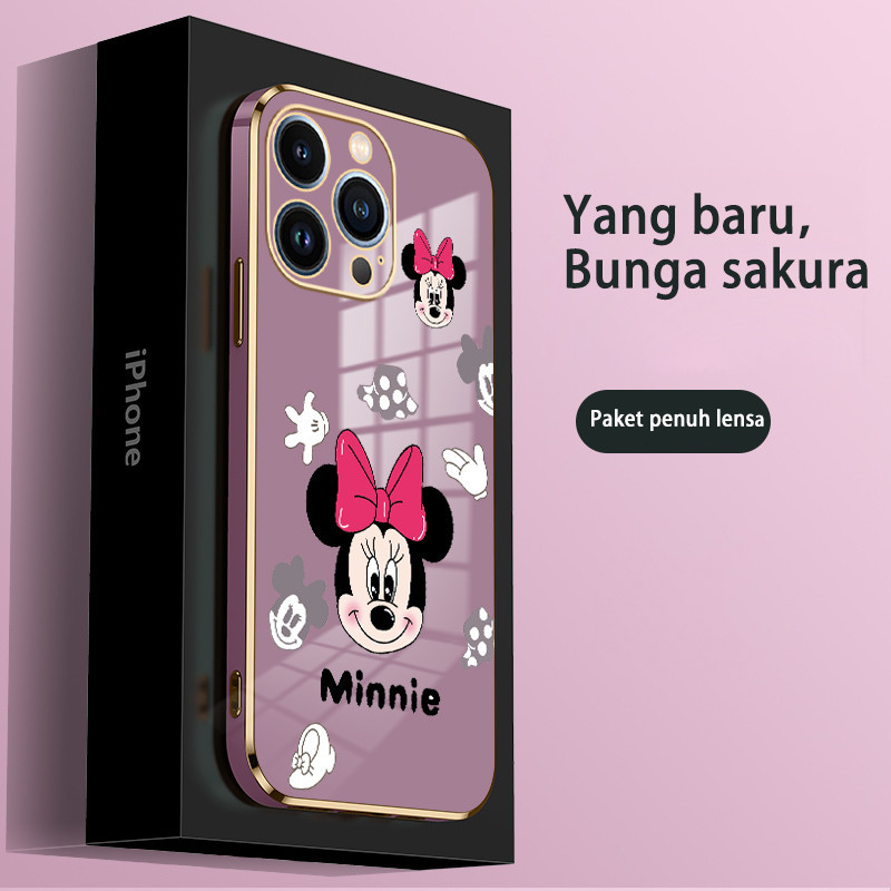 Ready Case Untuk Semua Model Minnie Mouse VIVOY71/Y83/Y81S/Y91i/Y95C/Y90/Y1S Y93Z1PRO/Z5X V21E/Y73Y3