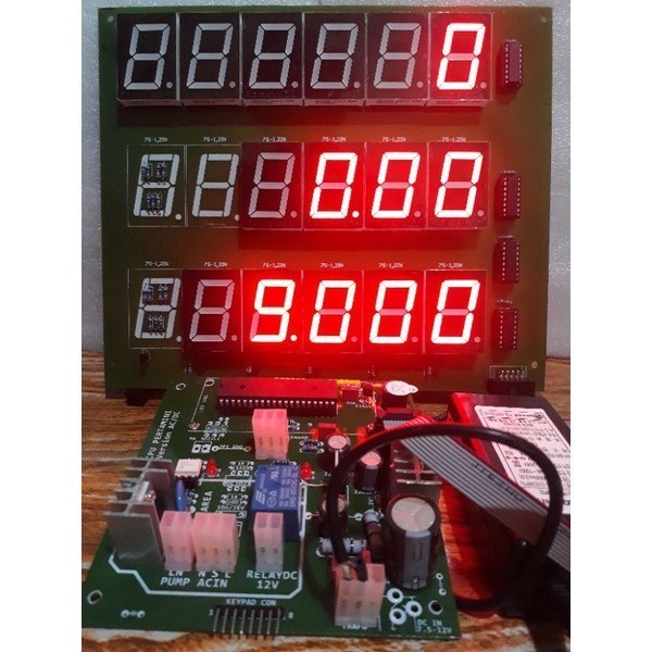 1 set cpu pom mini ac dc + adaptor 12v 3amper