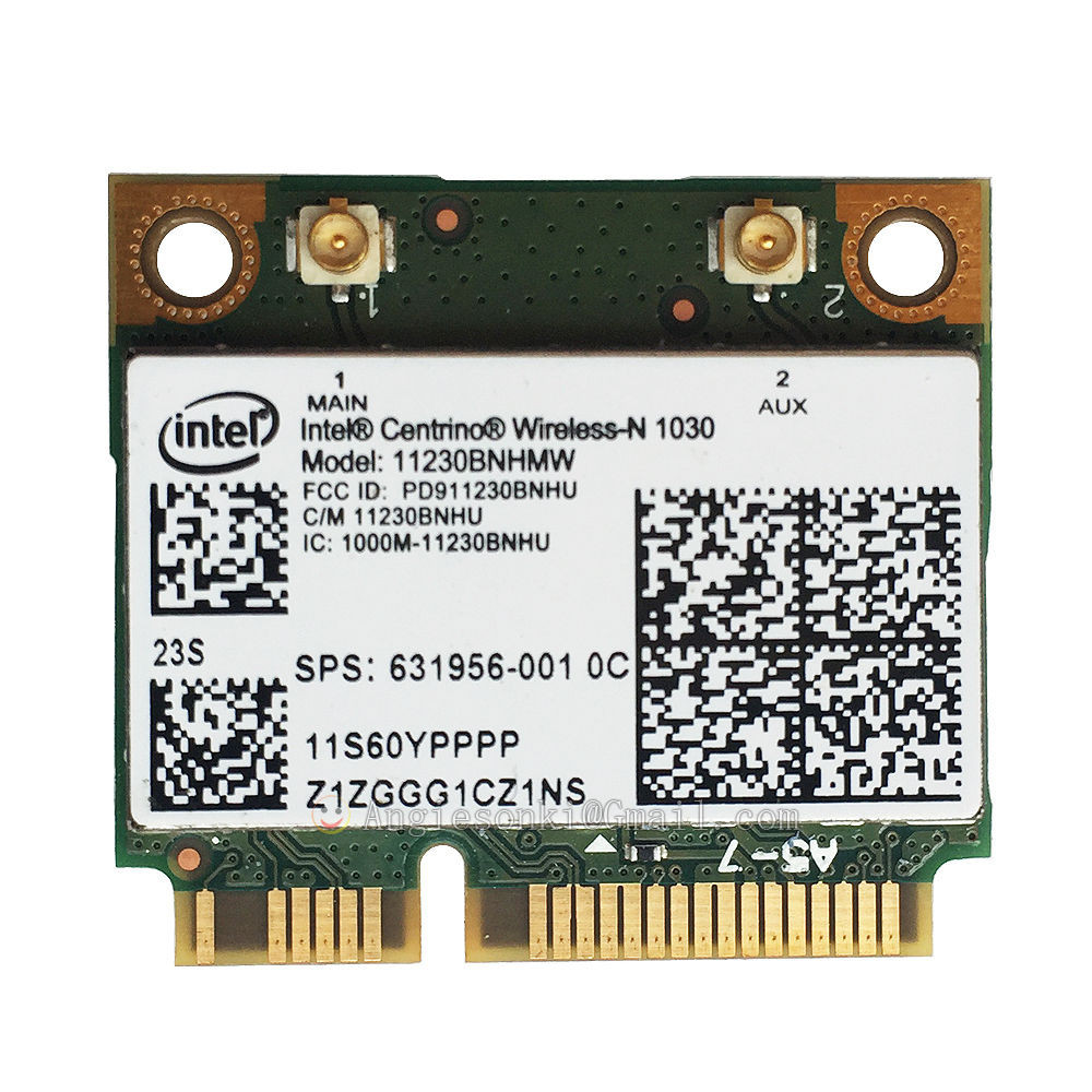 2.4G Wifi HP G4 G6 G7 MINI PAILIVON PCI-E 631956-001 Intel 1030 11230BNHMW 802.11b/g/n 300Mbps 2.4G 