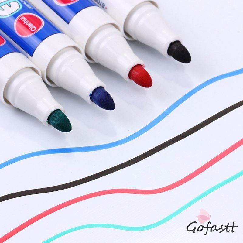 

COD Pena Penanda Berbasis Air Hitam Pena Penanda Kepala Besar Pena Papan Tulis yang Dapat Dihapus-G