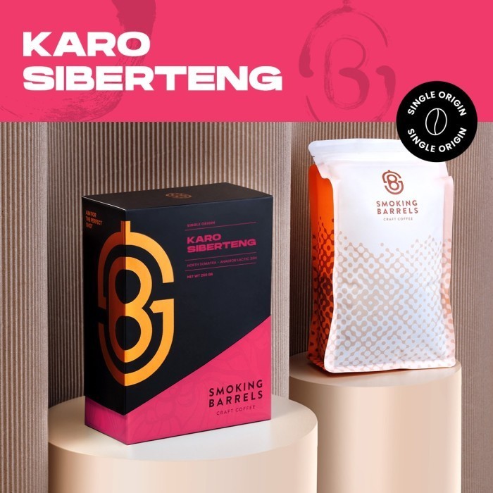 

Sumatra Karo Siberteng Natural Lactic (Biji Kopi Arabika) - Smoking Barrels